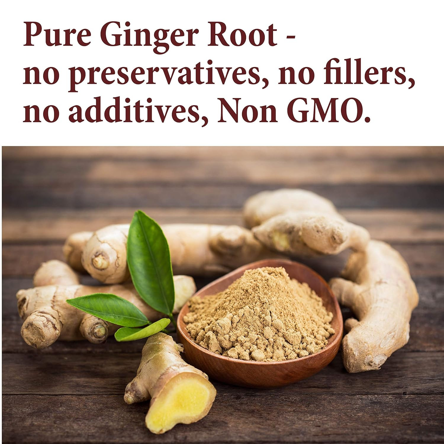 Ginger Powder- (8 oz) ginger root powder- a pure dry ground powdered root