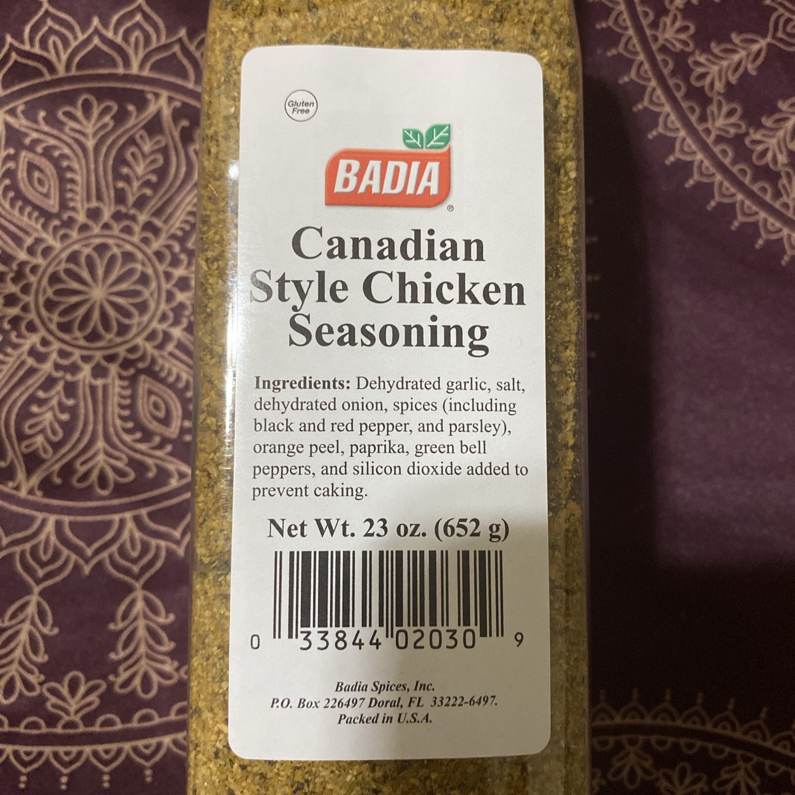 BADIA – Canadian Style Chicken Seasoning 23 oz – Best By 11/2024
