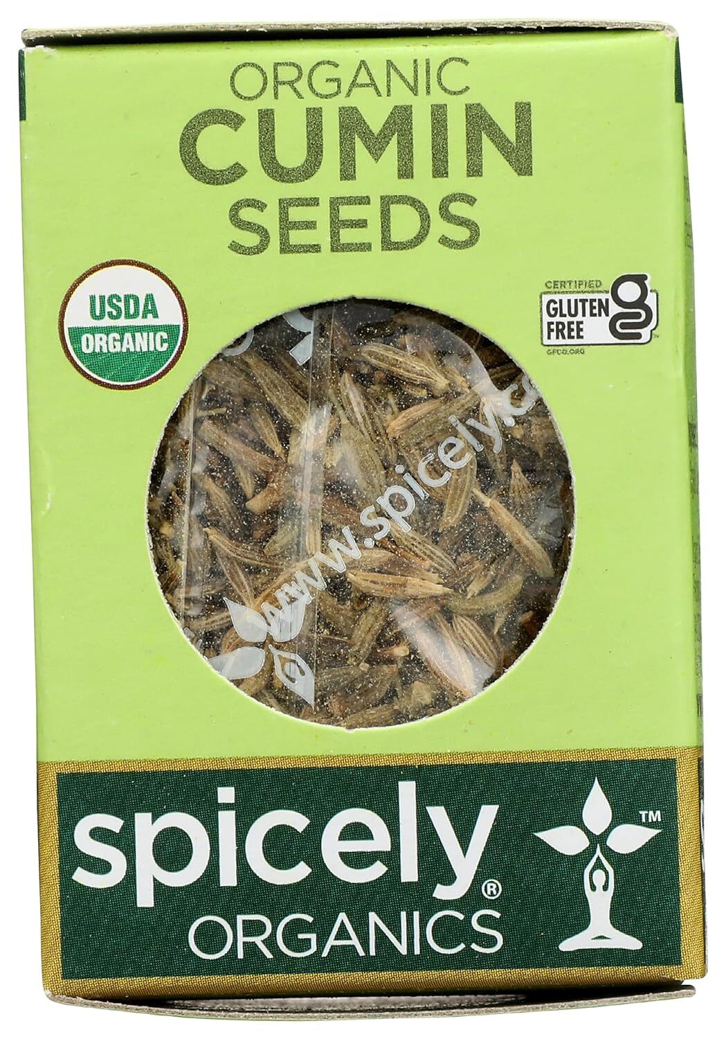 Spicely Organics Organic Cumin Seed Whole .5 Oz