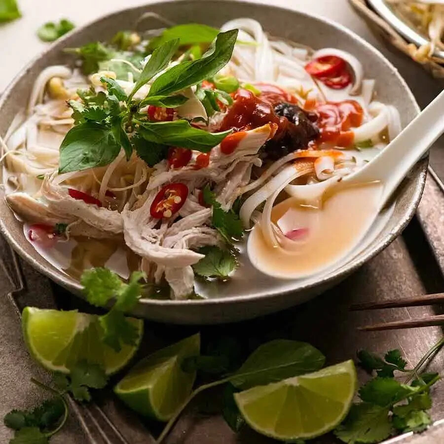 Pho King Delicious Pho Soup Kit w/MSG- 2 Packets | Choose Beef, Chicken or Vegan