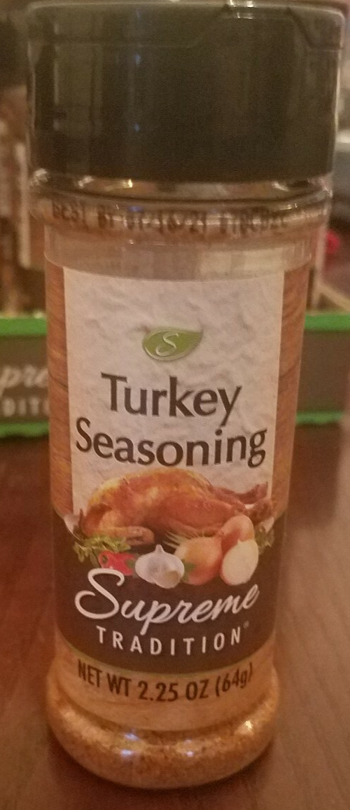 Turkey Seasoning net wt. 2.25 oz -Brand New-SHIPS N 24 HOURS
