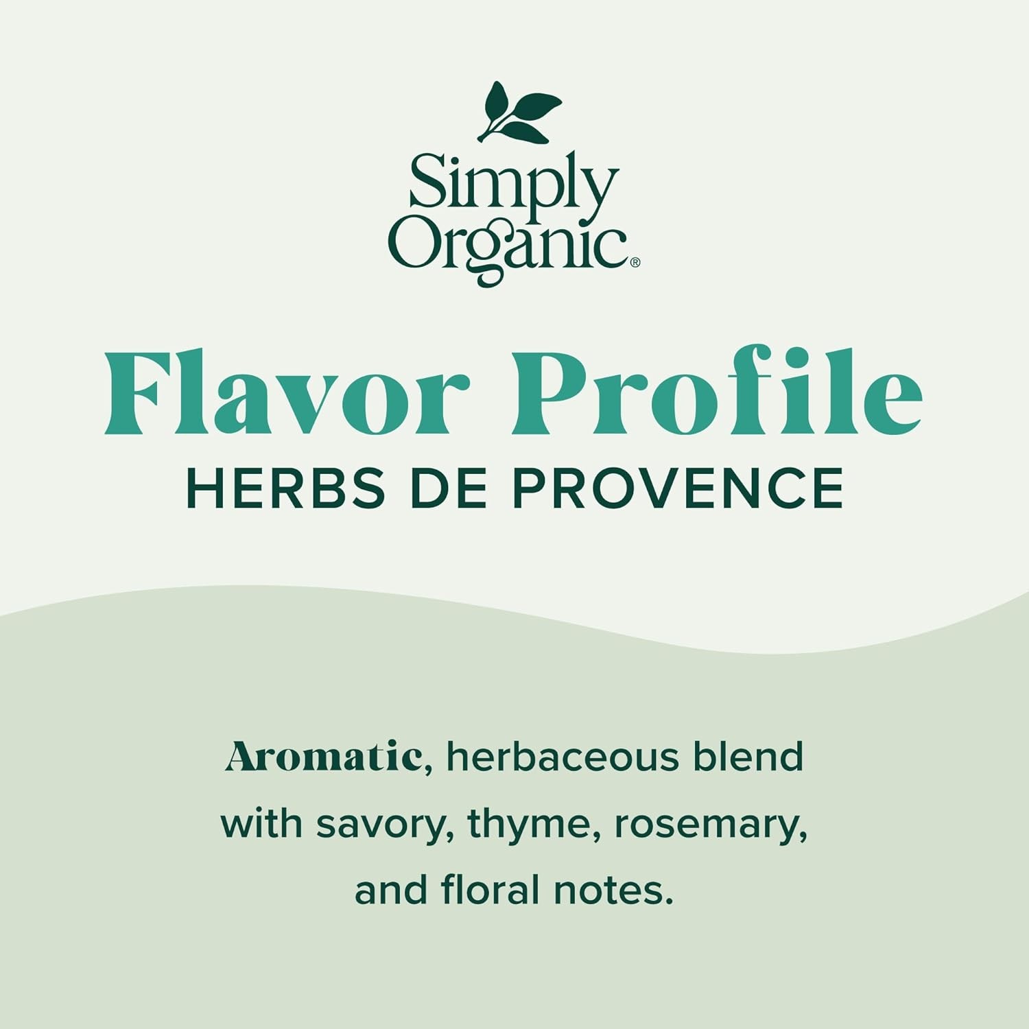 Certified Organic Herbes de Provence French Herb Blend Seasoning Mix 1 Ounce