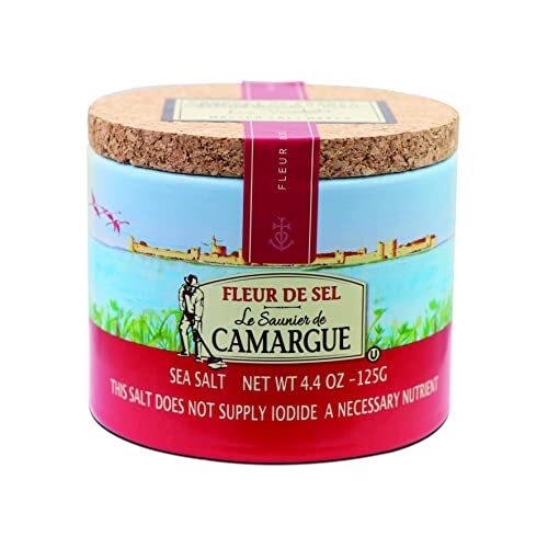 De Camargue Fleur De Sel (Sea Salt), 4.4 Oz, Multi (115815)