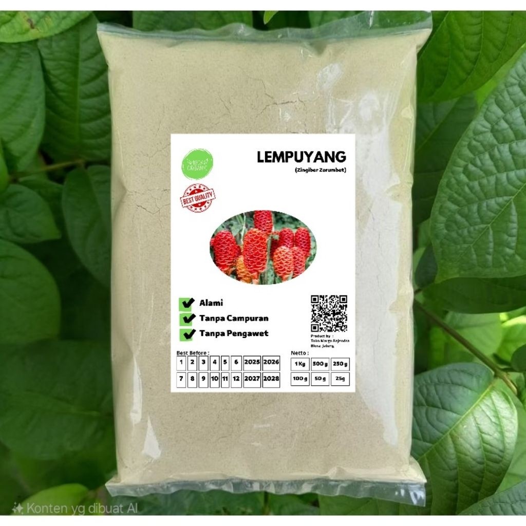 Bubuk Lempuyang 1000g Pure Botanical Ingredient aroma ritual artisan quality