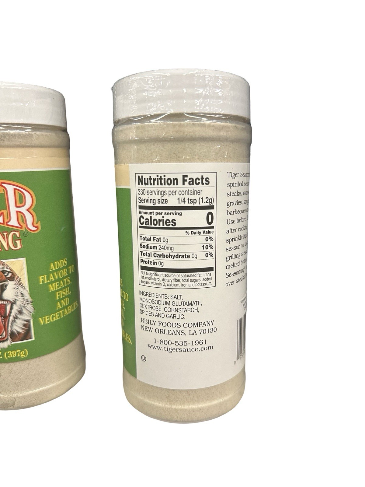 TryMe Tiger Seasoning 14oz (397g) Adds Flavor To Meat, Fish, Veggies 2 Pack