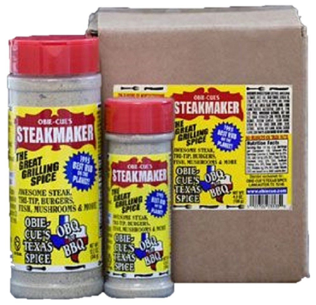 Obie-Cue’S Steakmaker – the Great Grilling Spice (12.2 Oz)
