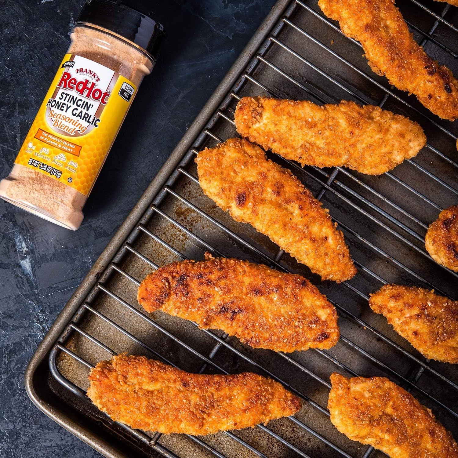 Frank’S Redhot Stingin’ Honey Garlic Seasoning Blend (Gluten Free), 5.36 Oz