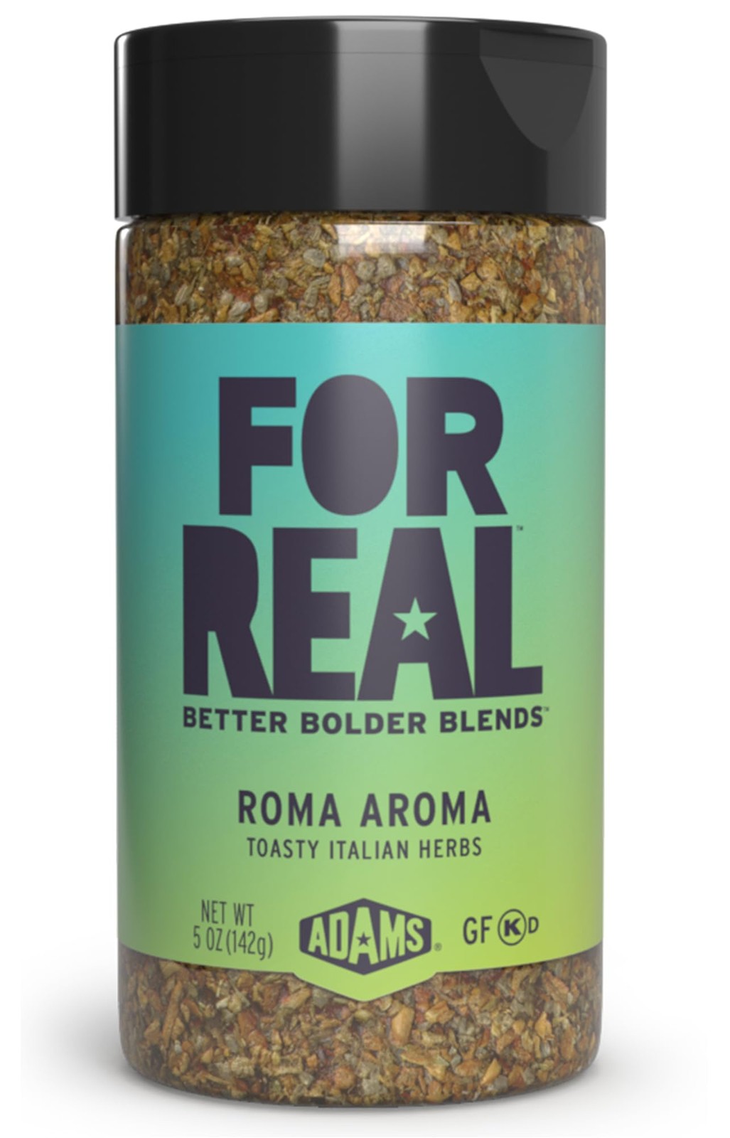 FOR REAL Roma Aroma Seasoning – Toasty Italian Herb Blend with Garlic, 1 Pack