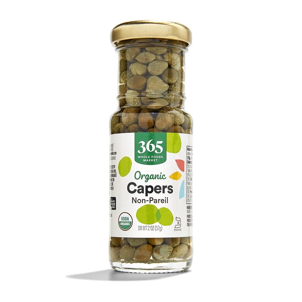 365 by Whole Foods Market, Organic Nonpareil Capers, Non-GMO 2 Ounce