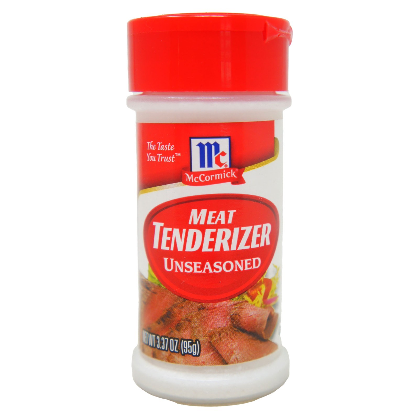 McCormick Unseasoned Meat Tenderizer 3.37 oz Natural Enzyme Seasoning