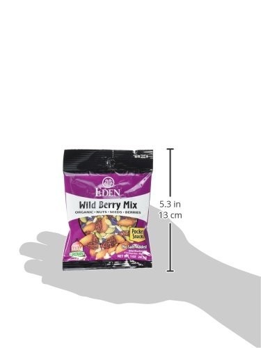 Eden Organic Snack Mix, Wild Berry, 1 Ounce (Pack of 12)