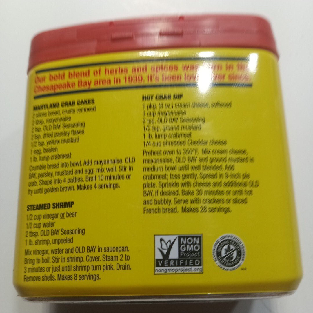 OLD BAY SEASONING for Seafood, Poultry, Salads, Meats