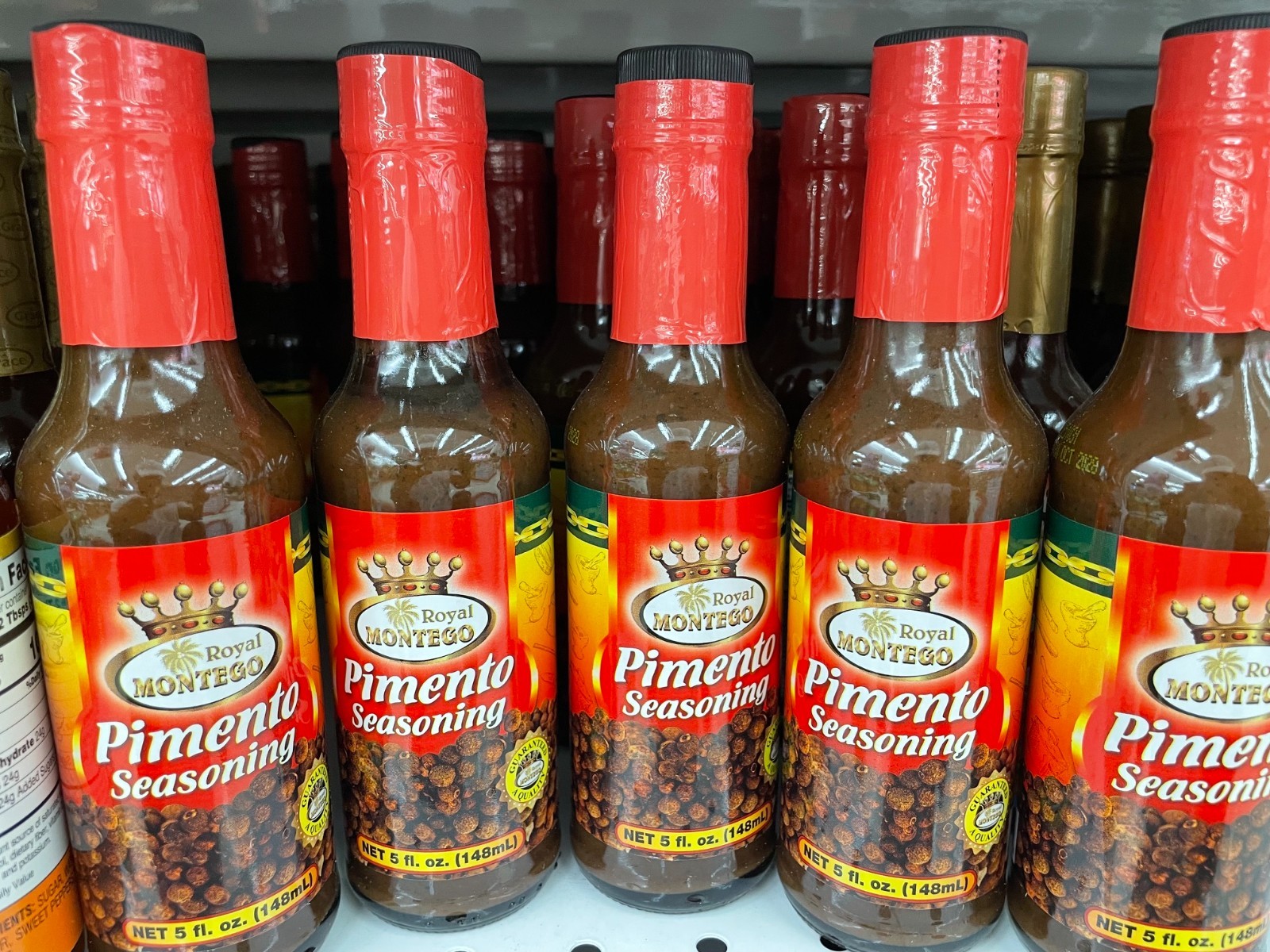 5 Pack Royal Montego Pimento Seasoning Sauce 5 oz Jamaican Jerk Marinade Cooking