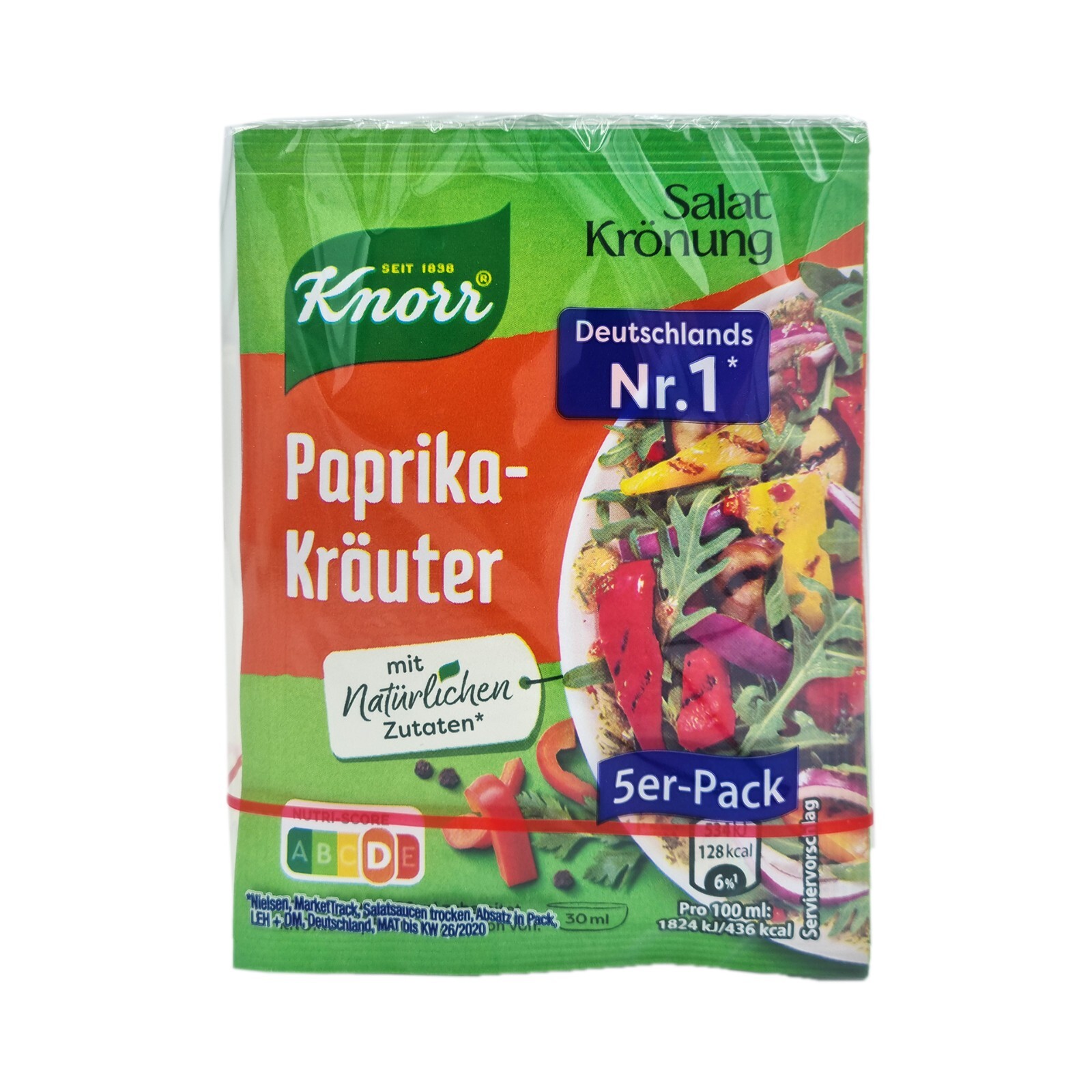 8x 5 pcs Knorr Salat Krönung Paprika Kräuter🍴sweet pepper herbs salad seasoning