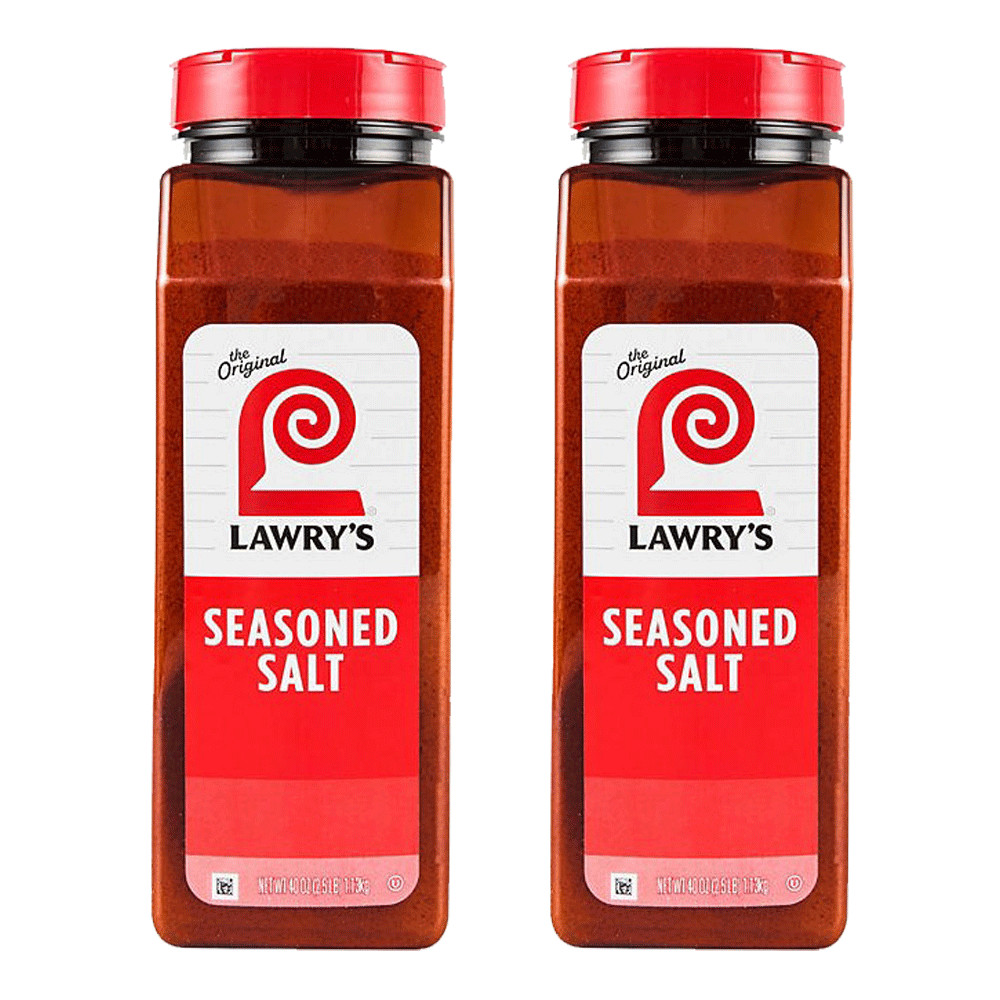 Lawry’s Seasoned Salt No added MSG Salt Herbs and Spices Blend 40 oz. x 2 pk.