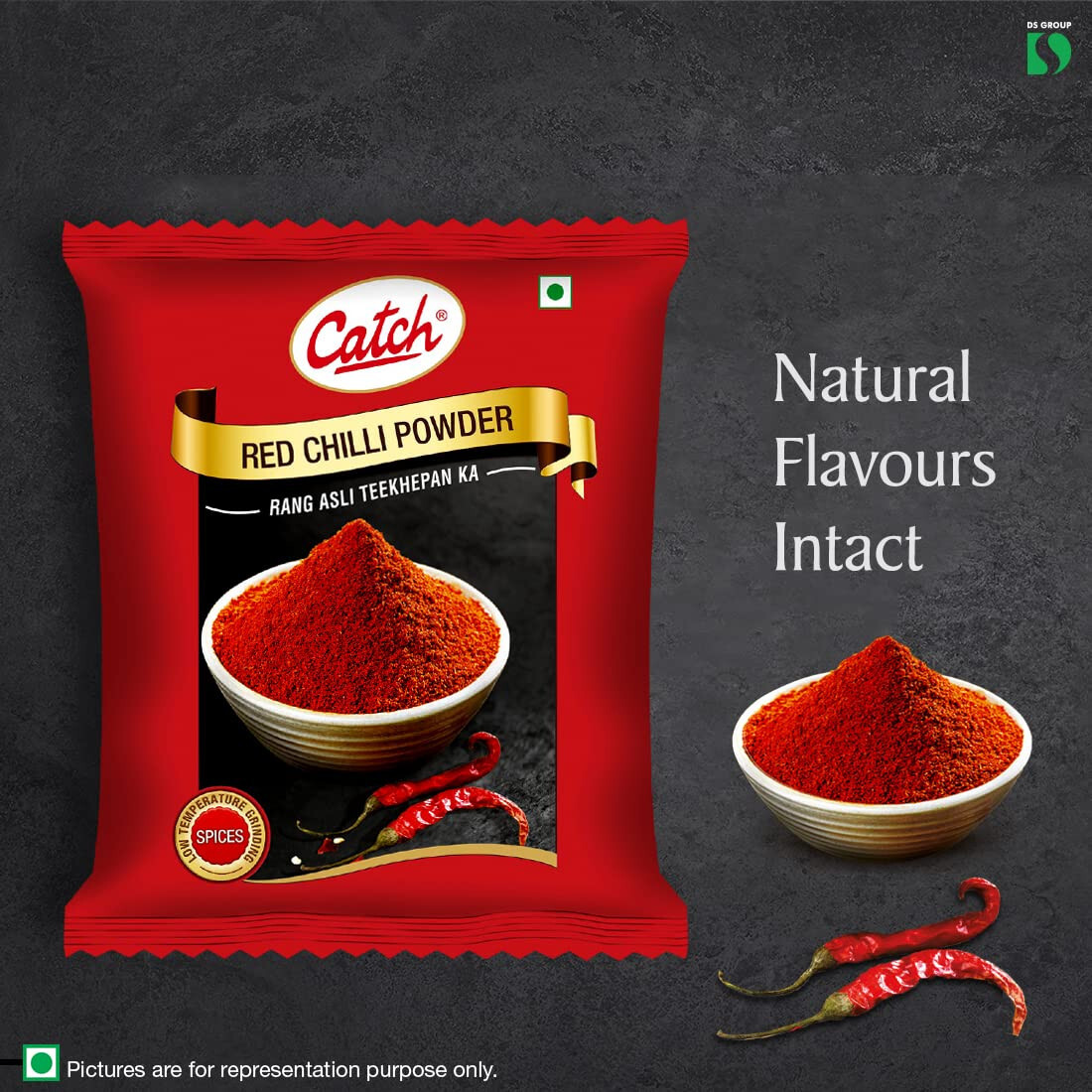 Catch Red Chilli Powder,(pack of 5) each 200g