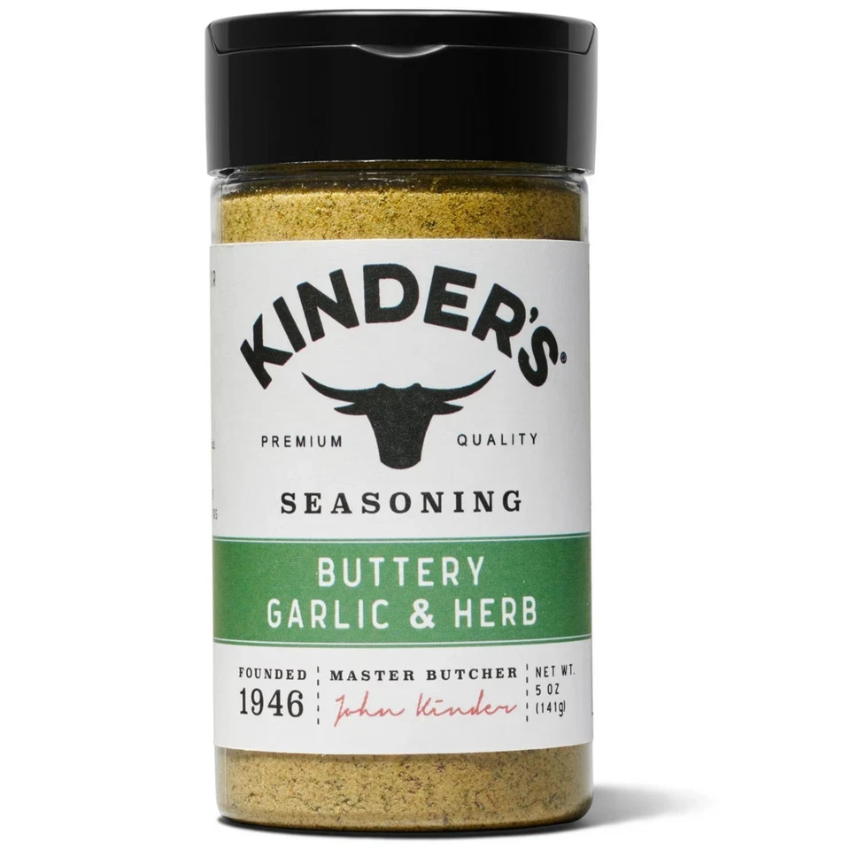 Kinder’s Buttery Garlic & Herb Seasoning, 5 oz…