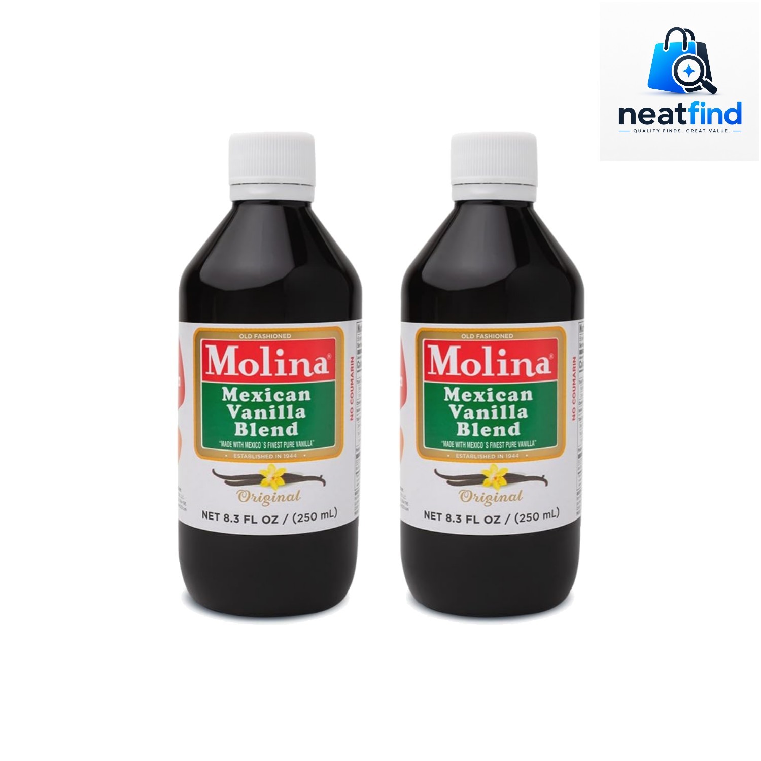Vanilla – Mexican Vanilla Blend with Pure Vanilla Extract – 2 Pack 8.3 Fl Oz …