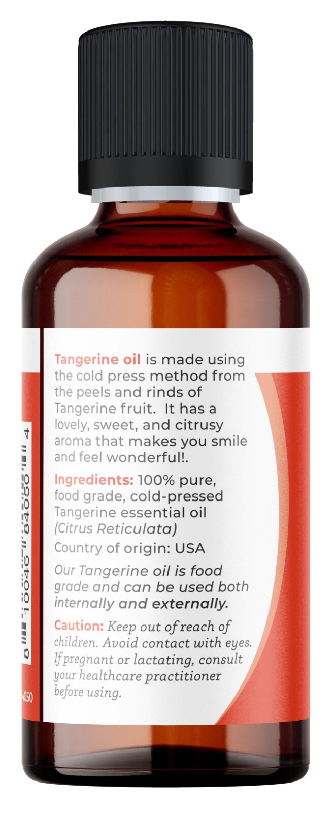 Viva Doria Pure Tangerine Essential Oil, Food Grade, 1 Fl oz