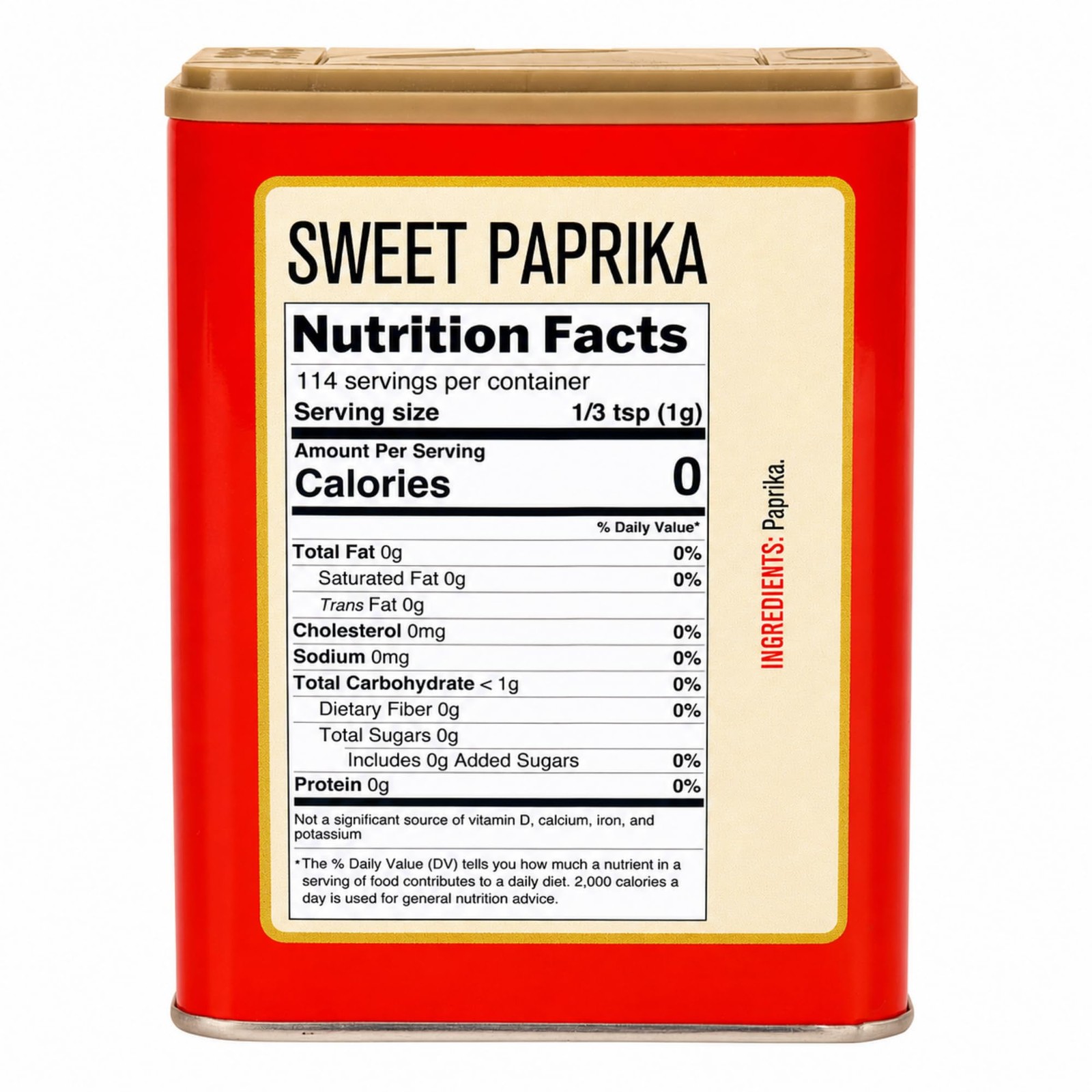 Pride of Szeged Sweet Paprika 4 Ounce (Pack 1), (4 oz)