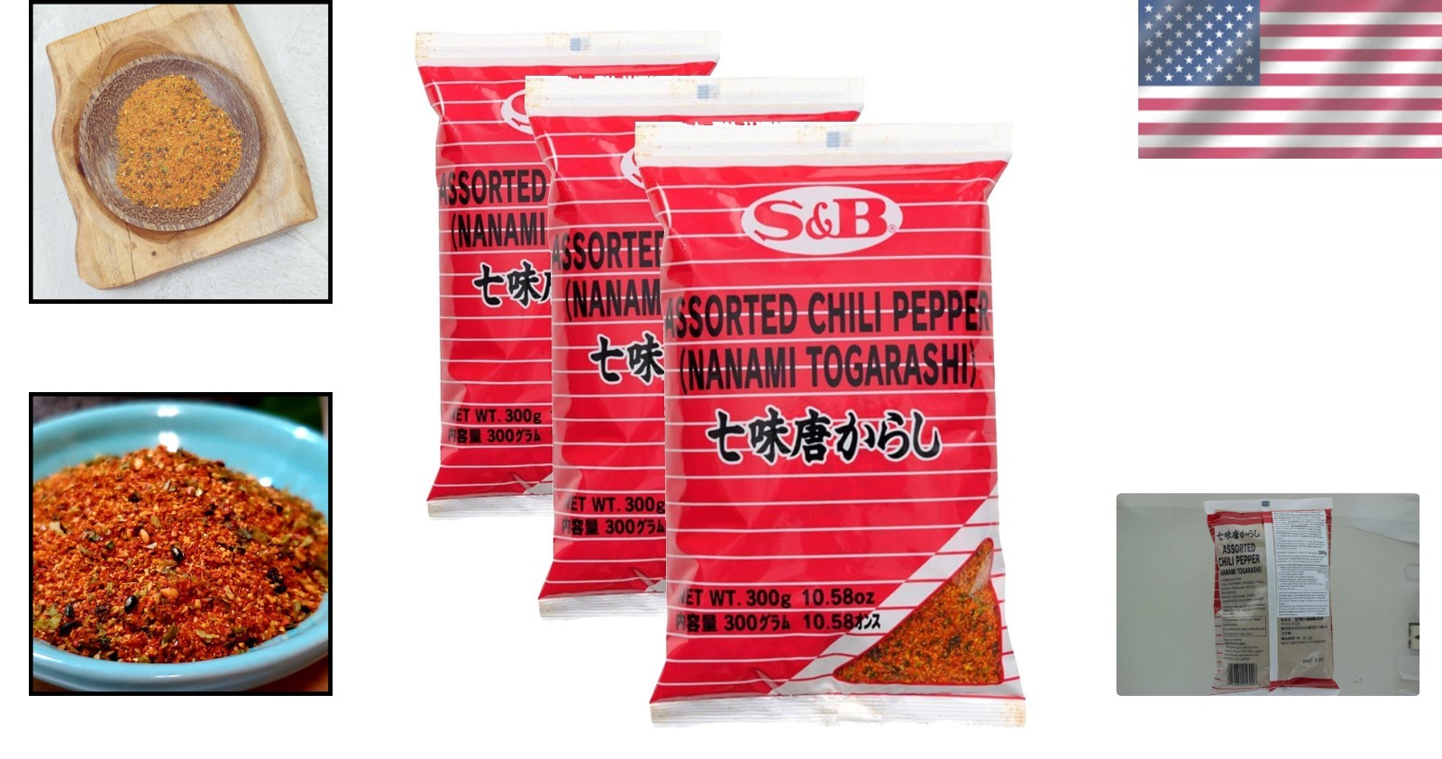 Chili Pepper Assorted Spice Mix – 10.58 oz, Pack of 3