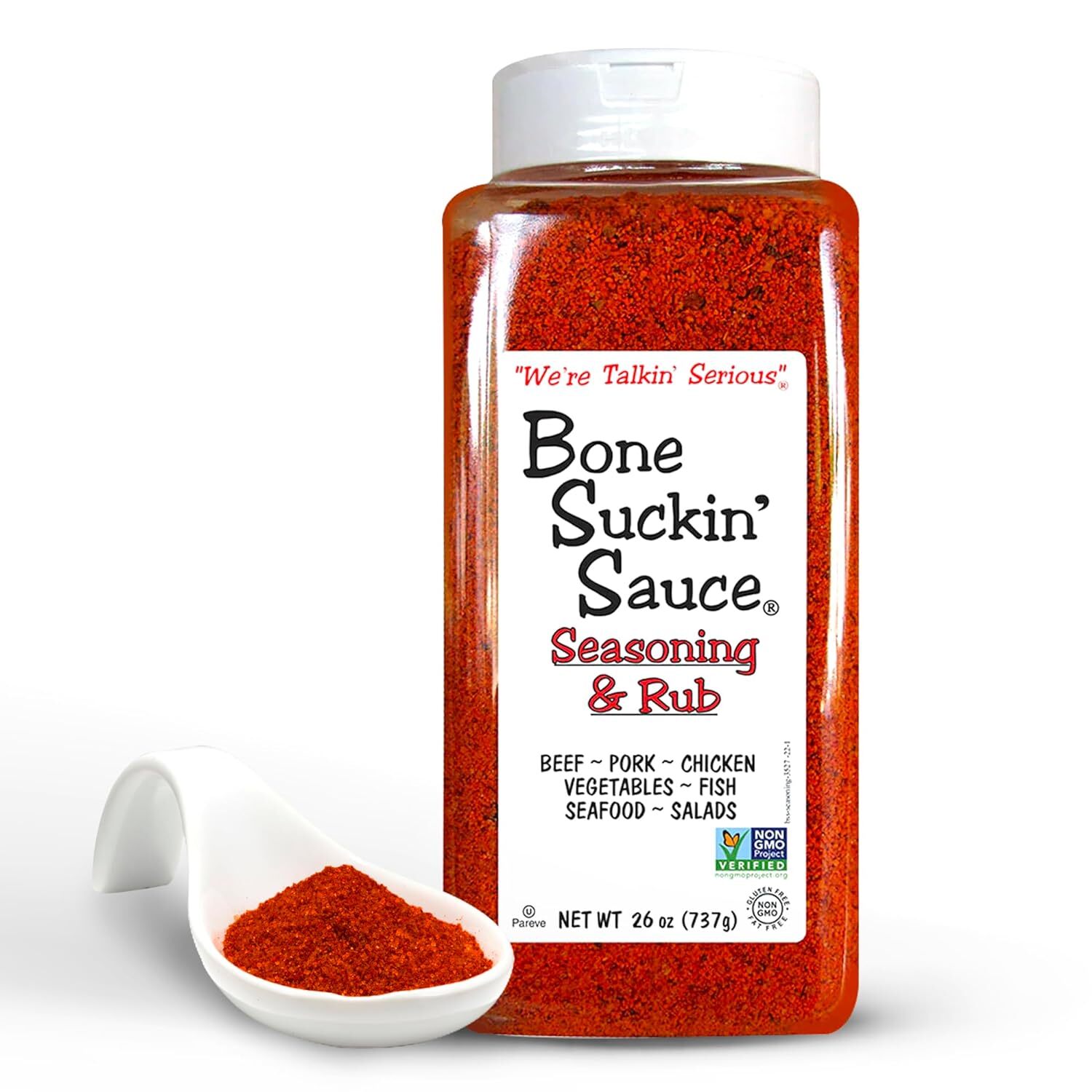 Bone Suckin’ Seasoning & Rub, Original Blend, 26 Oz