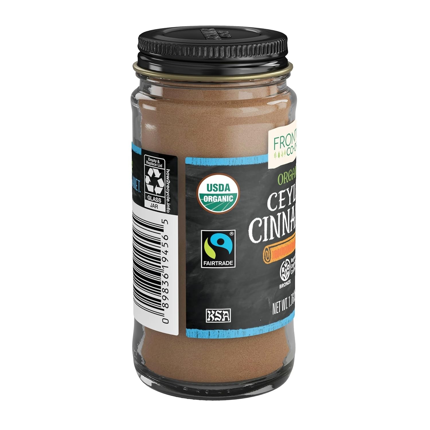 Frontier Co-op Organic Ceylon Cinnamon 1.76 oz – Pure Flavor & Ethical Sourcing