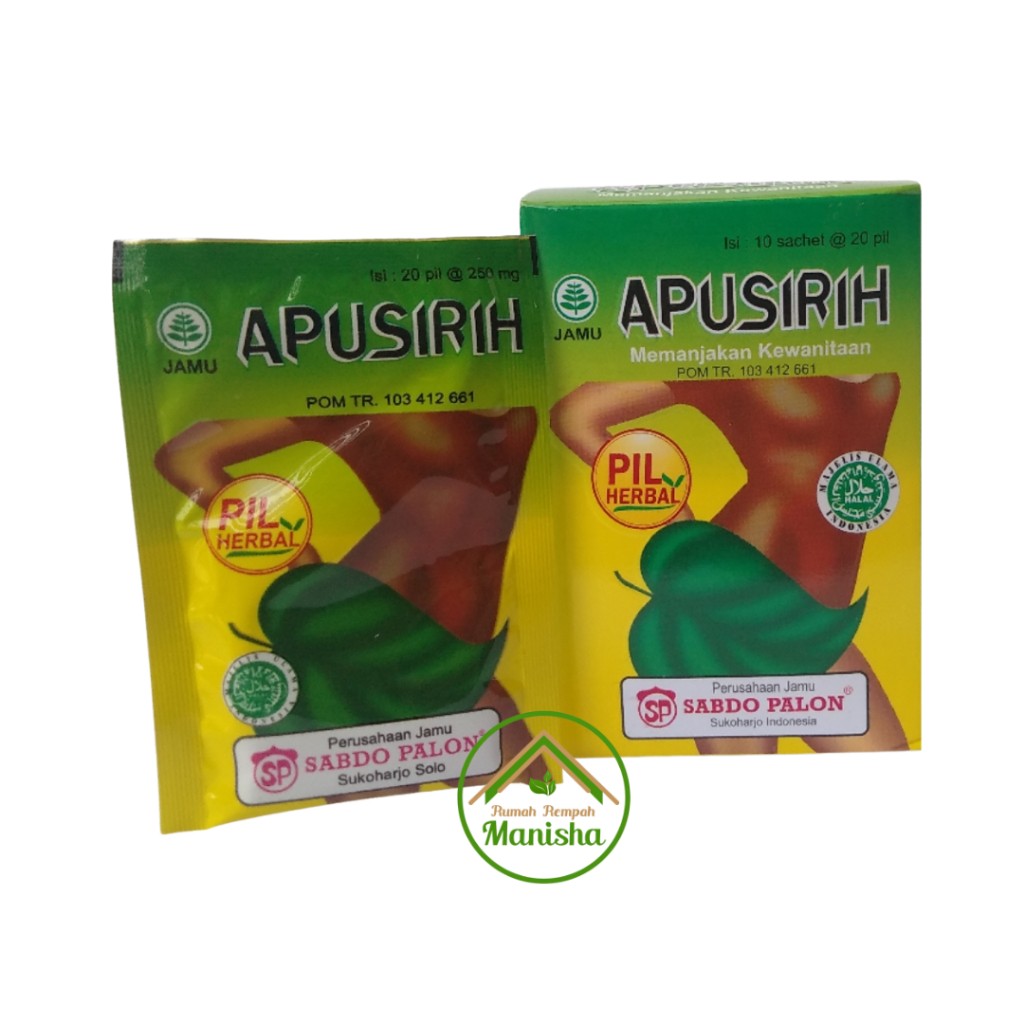 Sabdo Palon Apusirih Herbal Pills 10 Sachets Traditional Botanical Blend