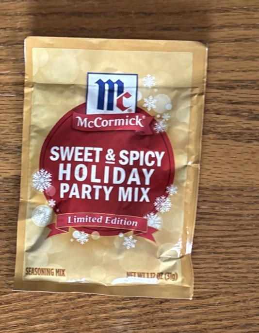 11 McCormick Sweet & Spicy Holiday Party Mix Limited Ed Seasoning Dessert Packs