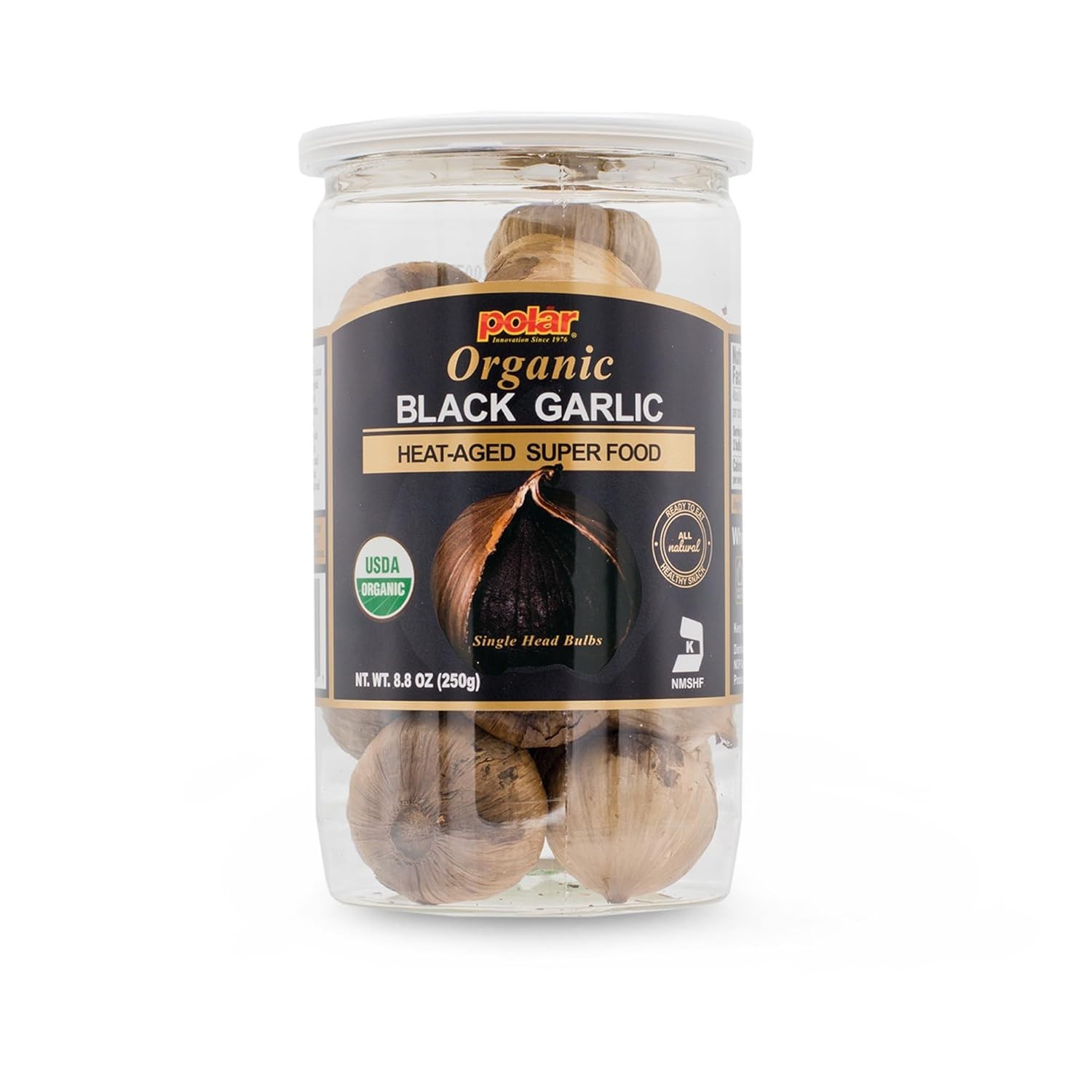 Ready-to-Eat USDA Organic Black Garlic