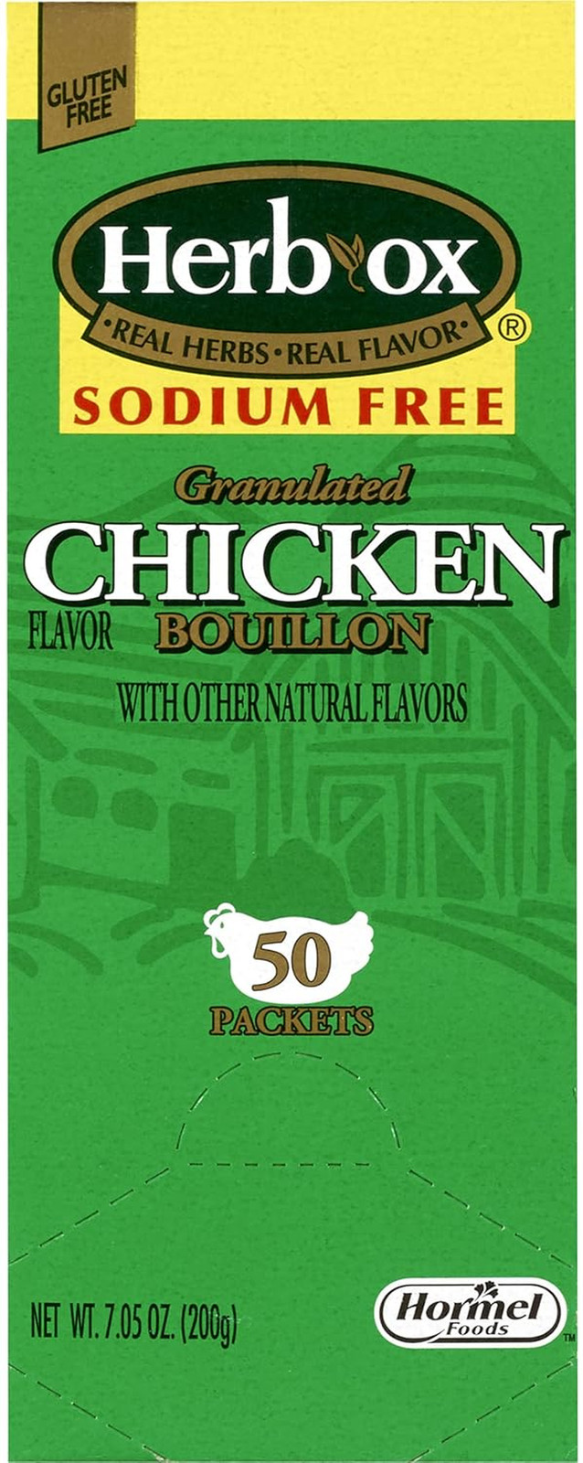 Sodium Free Bouillon Bundle,`Beef and Chicken, 100 Total Packets