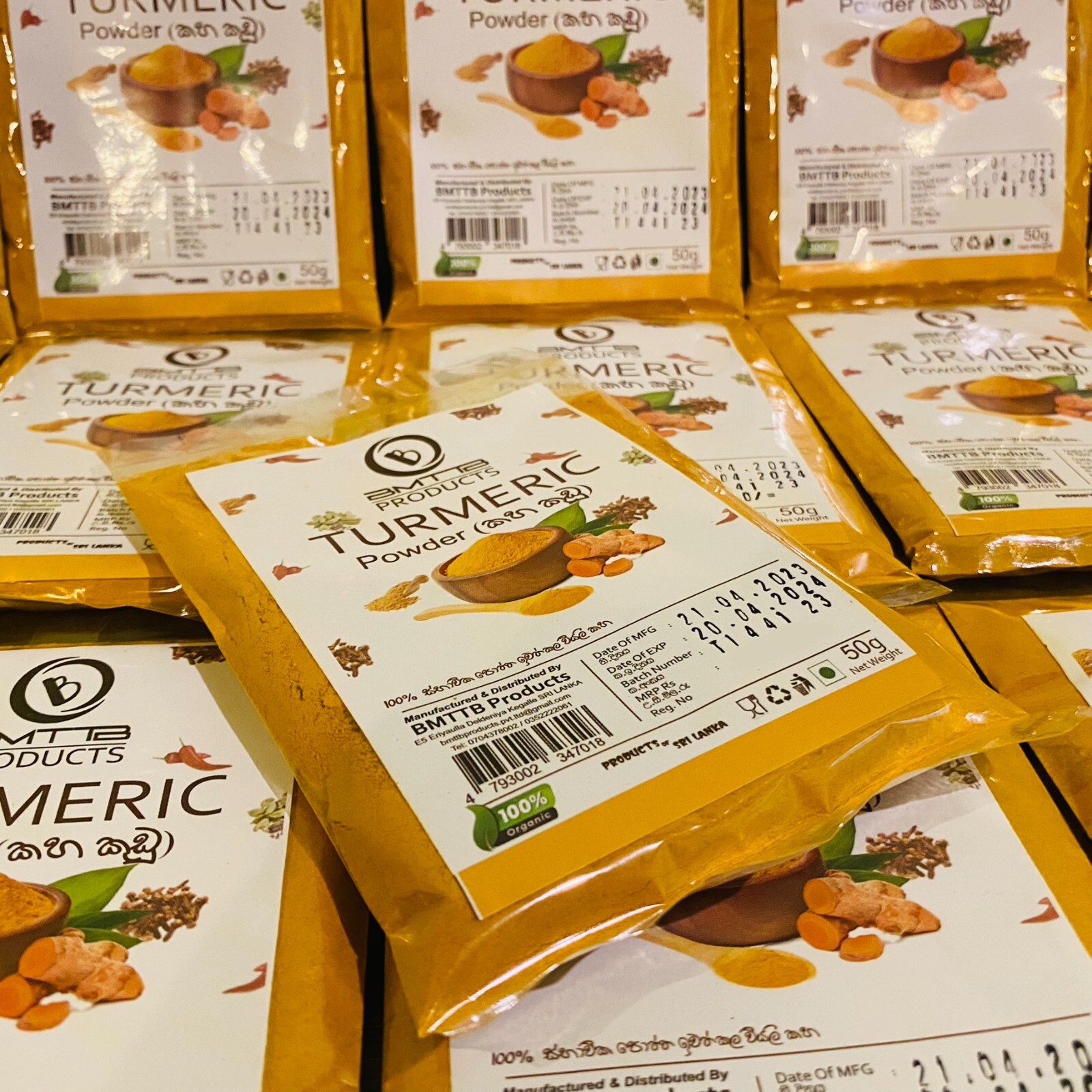Turmeric Root Powder Natural Homemade 100% Organic Curcuma Longa Pure Raw Spices