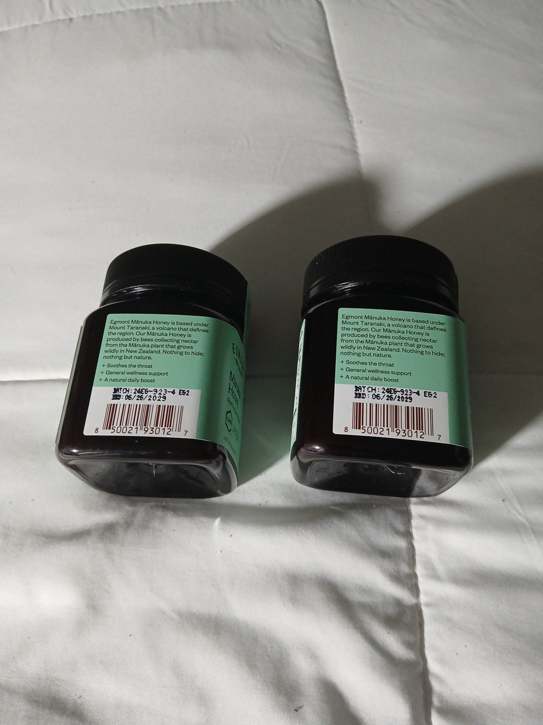 2 of OEGMONT Raw & Unpasteurized New Zealand Manuka Honey UMF 5+ MGO 85+ 8.8oz