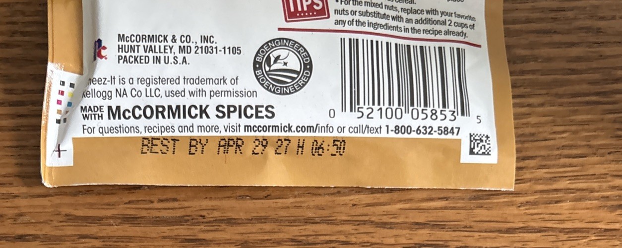11 McCormick Sweet & Spicy Holiday Party Mix Limited Ed Seasoning Dessert Packs