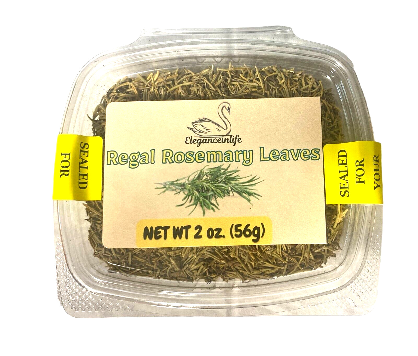 Eleganceinlife Regal Rosemary Leaves NET WT 2 oz (56g) Gluten-Free, Vegan