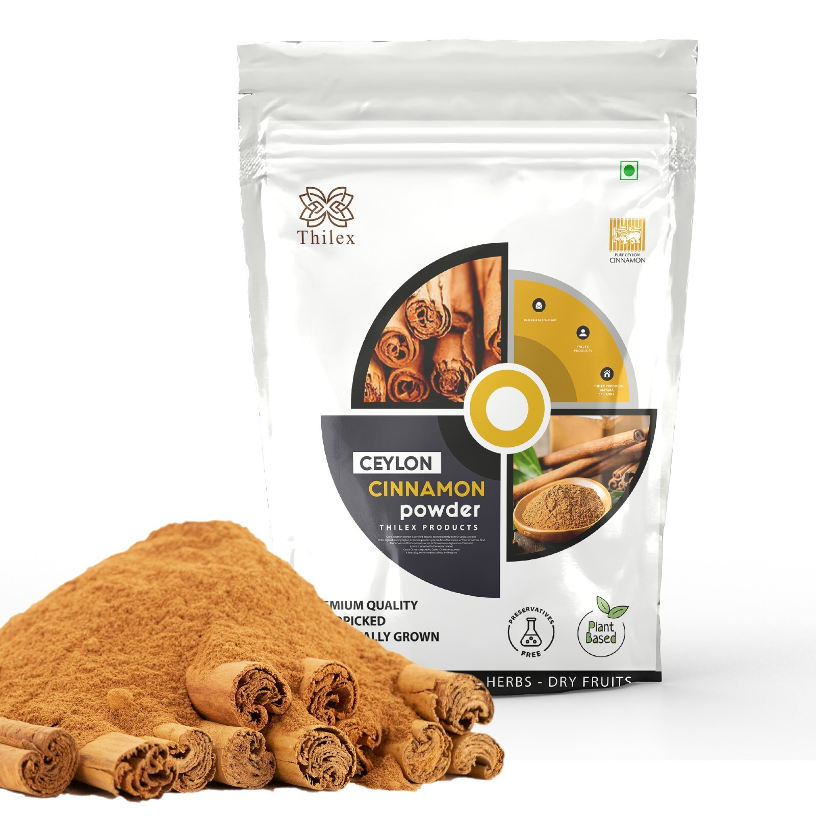 2LB Best Quality Organic Ceylon Cinnamon Powder -Sri Lanka Pure and Natural
