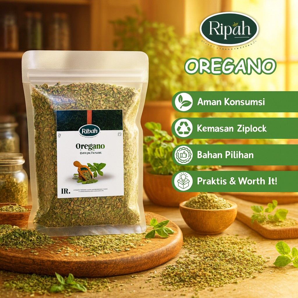 30g Dried Oregano Leaves Herb Natural Aromatic Seasoning Spice