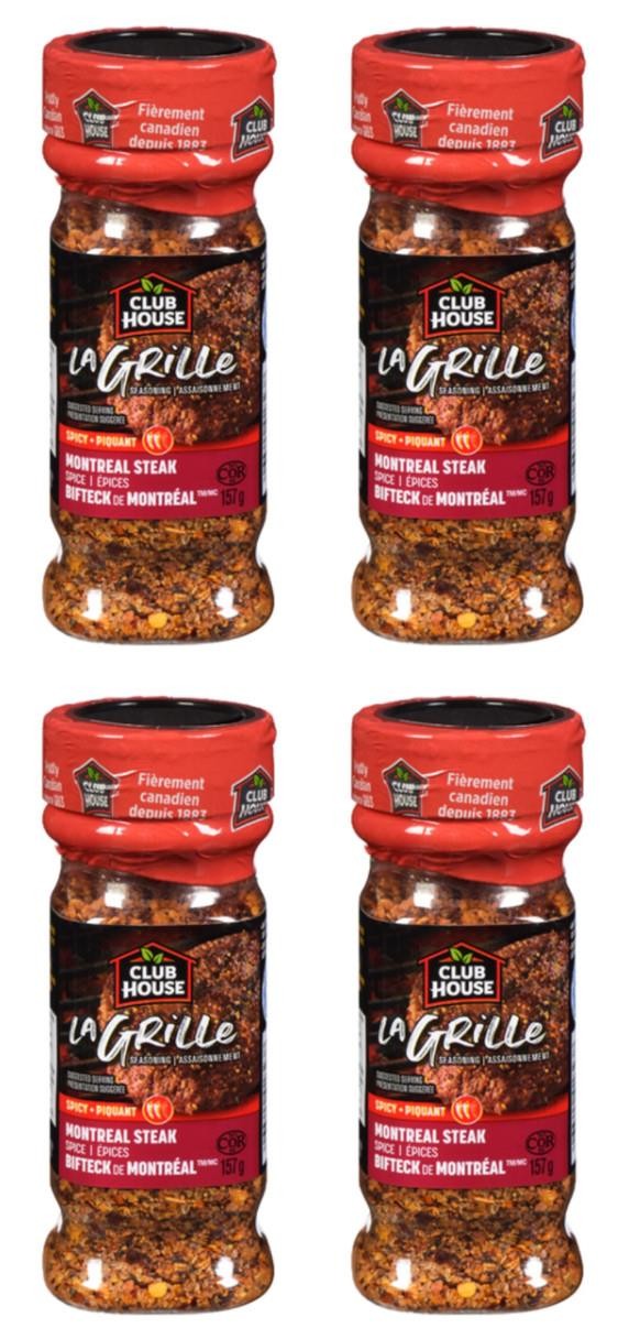 Club House La Grille Montreal Steak Spicy 157g (4 Pack)