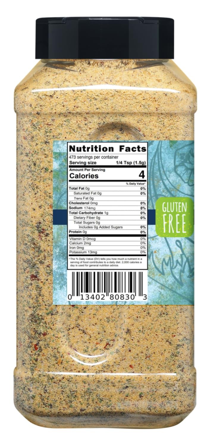 All Purpose Shake 1lb 9oz Gluten Free – Perfect for Meats, Garlic Butter & Bread