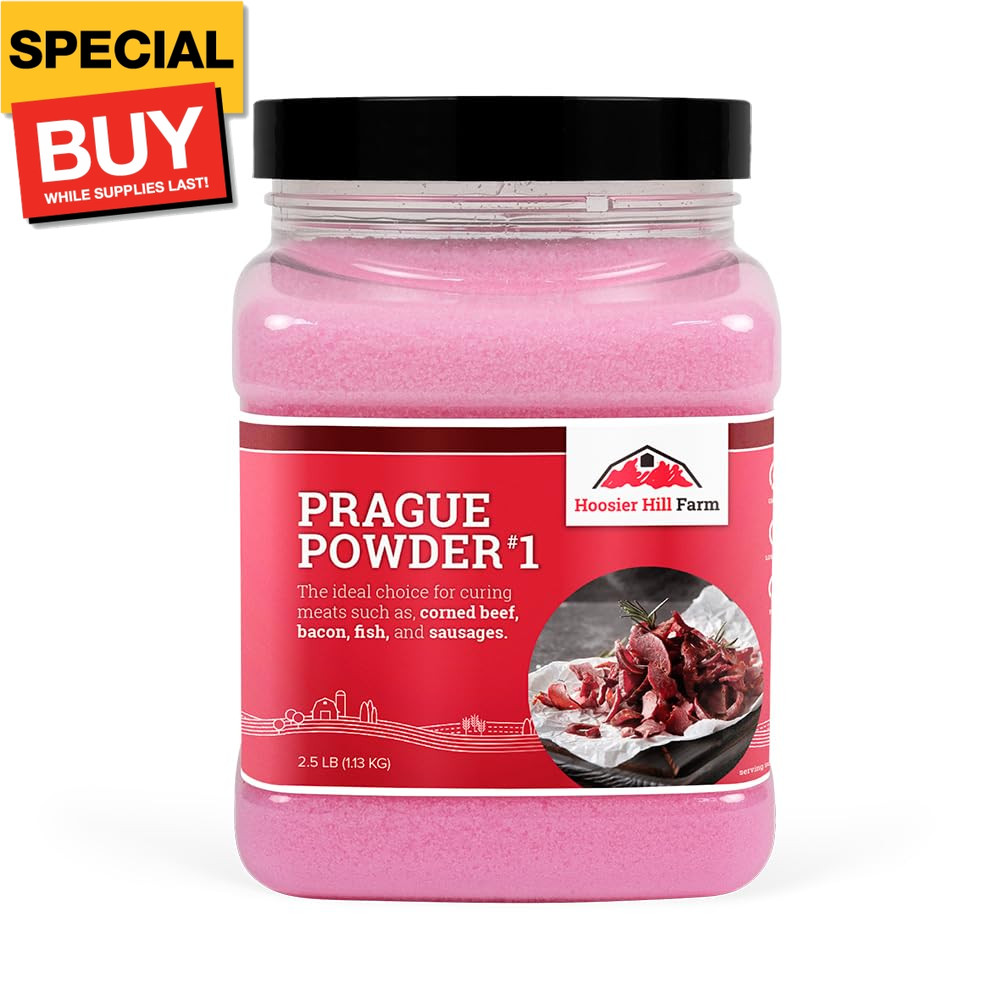 Prague Powder No.1 Pink Curing Salt, 2.5LB (Pack of 1)