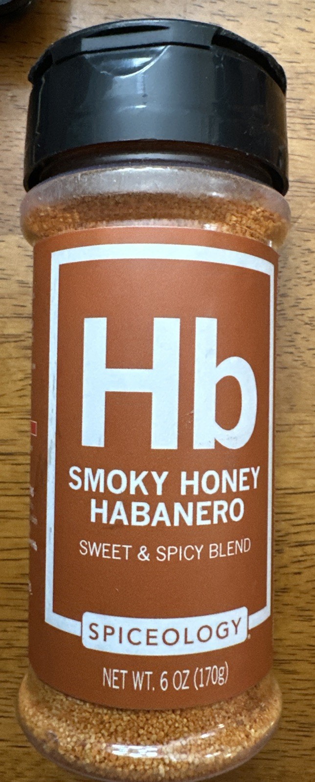 SPICEOLOGY Smoky Honey Habanero BBQ Seasoning Blend Sweet/Salty/Spicy/Umami 6 oz