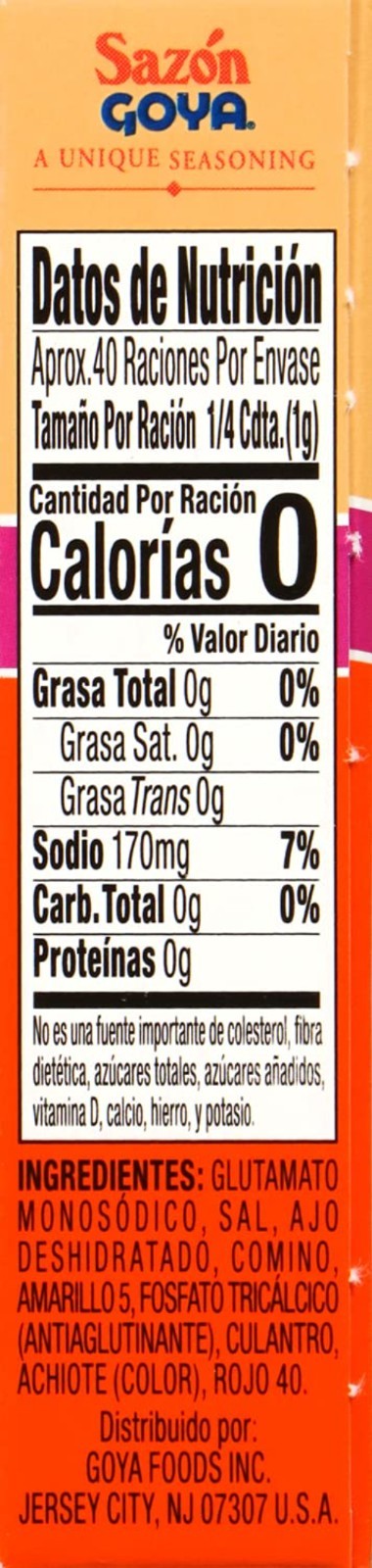 Culinary Magic: Sazón Seasoning with Coriander & Annatto, 1.41 oz (2-Pack)