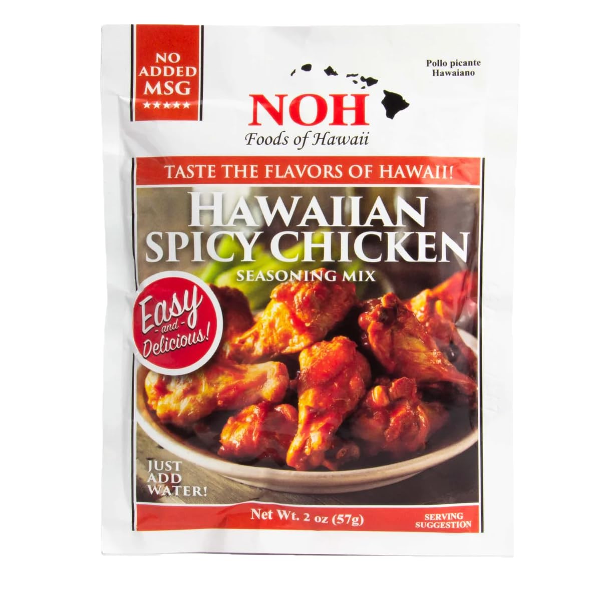 NOH Foods of Hawaii four serving seasoning packets 1.5 oz Pack of 3 Taste the…