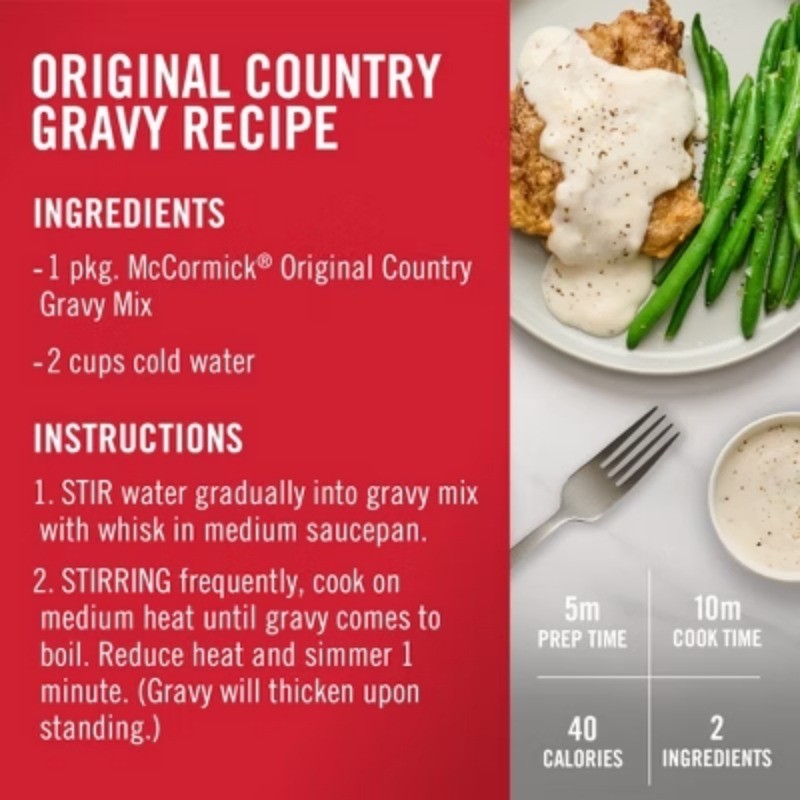 Original Country Gravy Mix – 2.64 oz