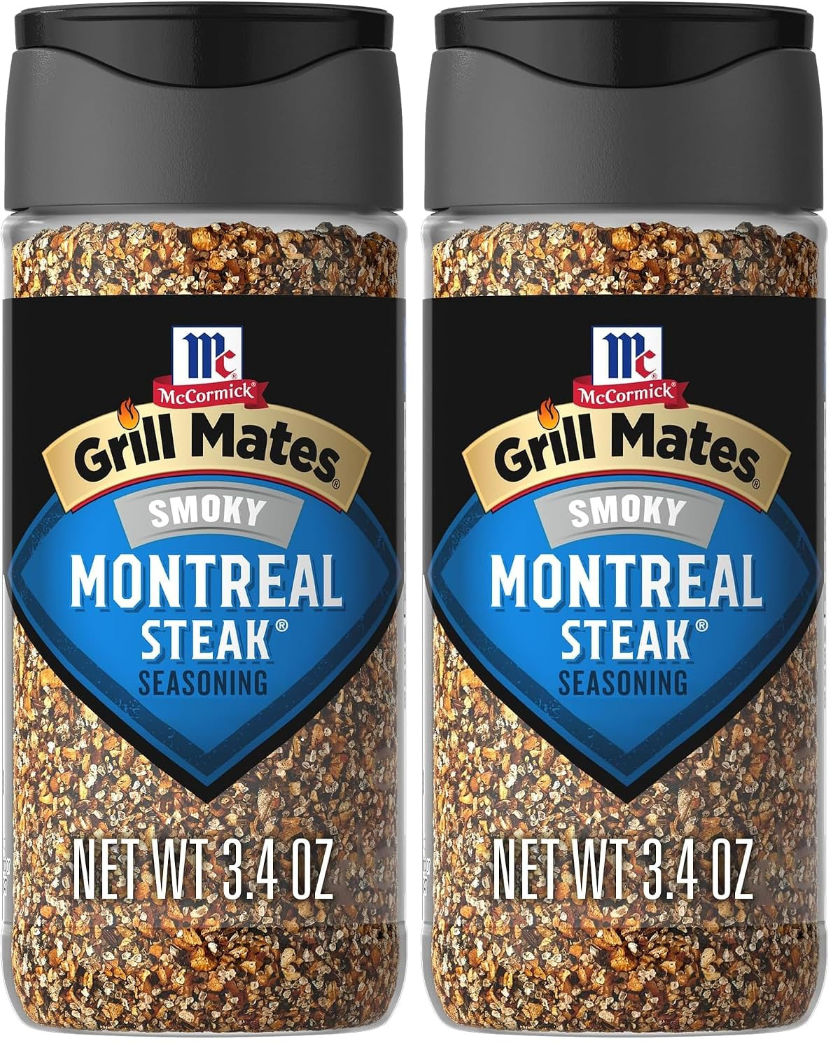 Mccormick Smoky Montreal Steak Seasoning, 3.4 Oz (Pack of 2)