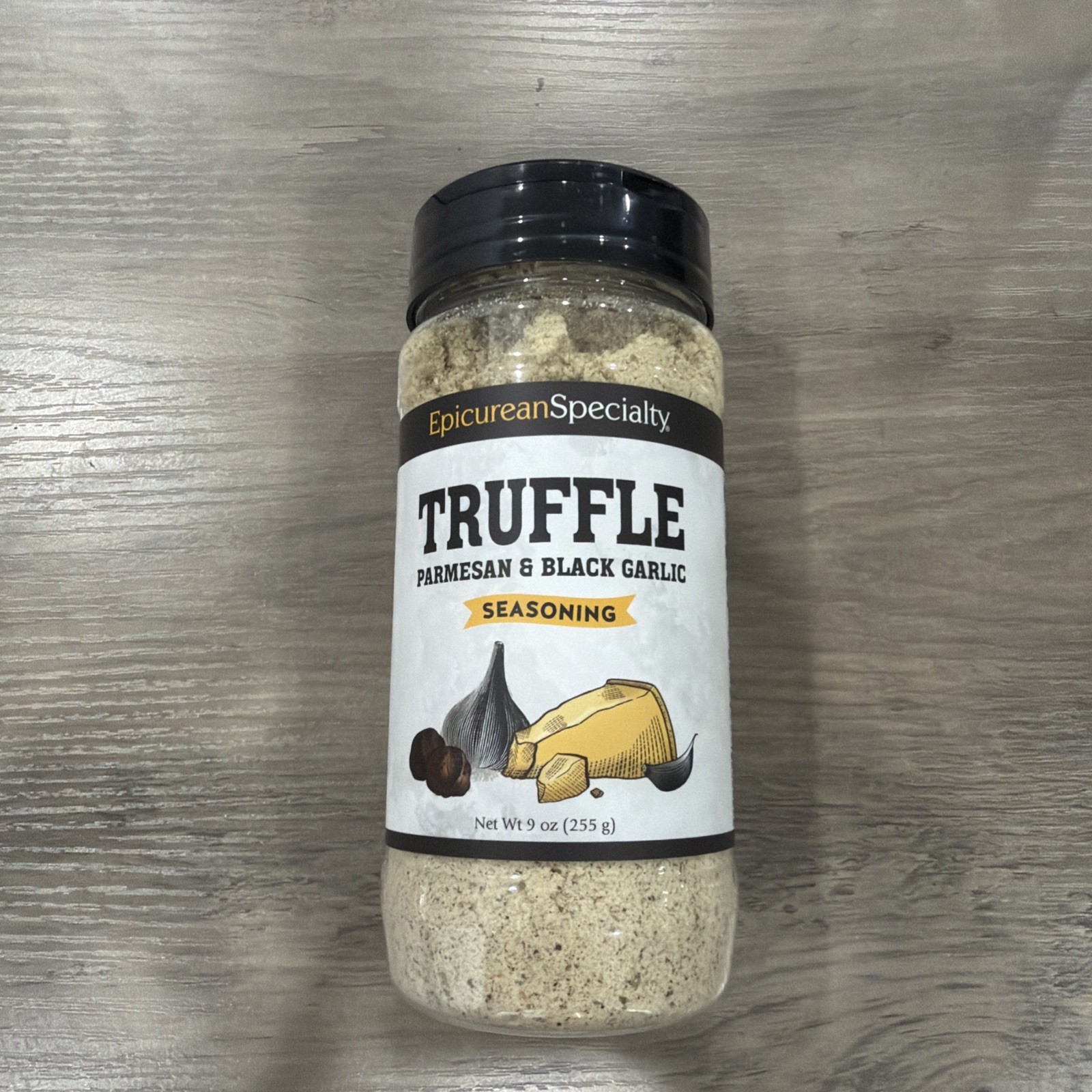 Truffle Seasoning with Parmesan & Black Garlic