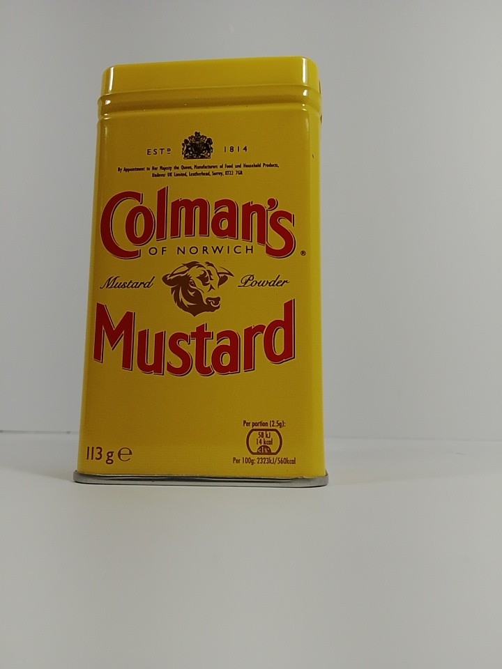 DRY MUSTARD POWDER, (PACK OF 1) COLMAN’S 4 OUNCE 4 OZ