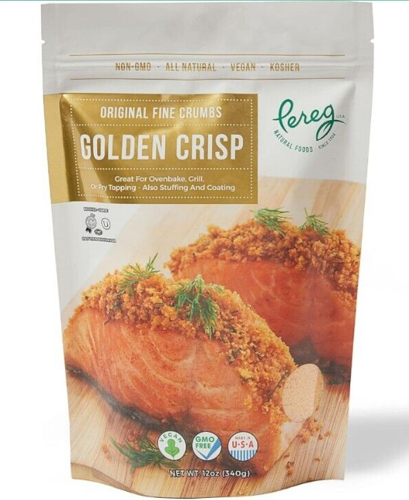 Pereg Golden Crisp Wheat Bread Crumbs (12 oz) for Coating & Stuffing …….