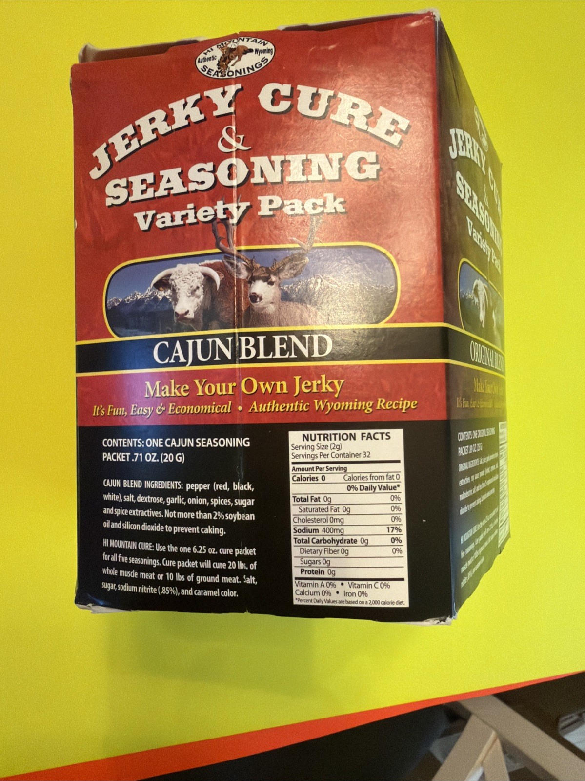 Hi Mountain Seasonings | Jerky Cure & Seasoning | VARIETY PACK. ***8 Boxes***