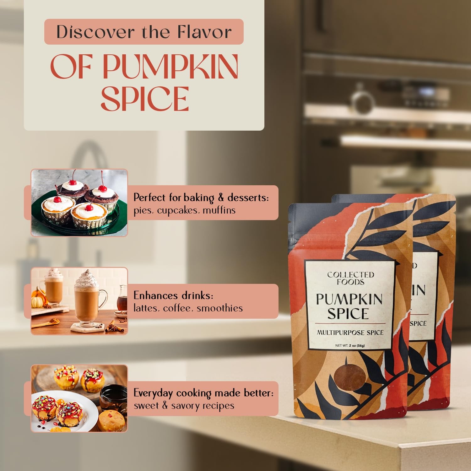 Premium Pumpkin Spice Blend – Non-GMO Fall Seasoning Containing Ground Cinnam…